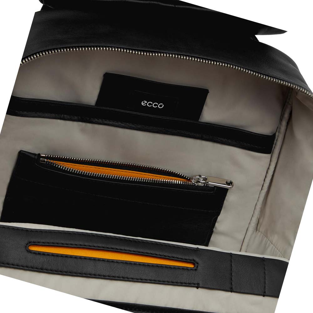 Men's Ecco Journey Pillow Backpacks Black | Canada 678AHK